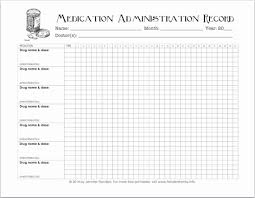 Inspirational Free Printable Chart For Tracking Medicines