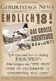Geburtstagssprüche Lustig 18 Geburtstag Royaldutchgenetics