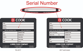 Serial Number Lookup Loren Cook Company