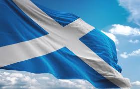 Free download the image of blank scottish flag for kids to color. Scotland Flag Waving Cloudy Sky Background International Adviser