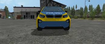 Fs 17 Bmw I3 Autobahnplizei Skin V 1 0 Cars Mod Fur Farming Simulator 17