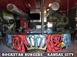 Rockstar Burgers 1611 Genessee St Kansas City Mo 64102 816 221 7625 Kansas City 24 Hour Restaurants Www Rocksta Kansas City Graffiti Murals The Incredibles