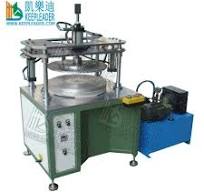 Máquina de curling de bordes para cajas de papel redondas, máquina para  hacer cajas de pastel, equipo de formación y crimpado de bordes de tapa de  cilindro de cartón