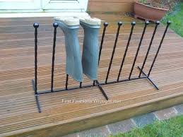Diy Shoe Boot Storage Iron Black Welly Boot Shoe Holder Boot Rack All Sizes Ebay Idei Dlya Organizacii Veshej Sadovye Idei Idei