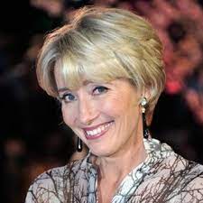 Choppy layering is definitely the best choice for creating some texture and movement for straight short hairstyles. Get The Look Emma Thompson Paul Edmonds