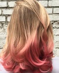 Summer Is Here And If You Have Light Blonde Hair Why Not Play With Colours There Is So Many Variations Of Co Pink Blonde Hair Pink Hair Tips Colored Hair Tips