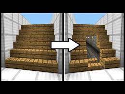 Hidden Staircase Doorway Minecraft Tutorial Youtube Minecraft Tutorial Minecraft Crafts Minecraft Redstone