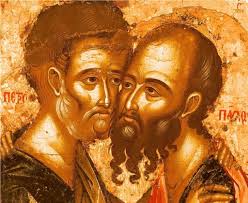 Πέτρου και παύλου πέτρα αλιάρτου. Giorth Twn Agiwn Apostolwn Petroy Kai Payloy Ekklhsia Online