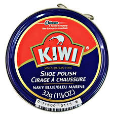 Kiwi Shoe Polish Paste Navy 1 125 Oz B007c8zbkw