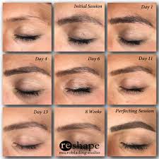 After Care For Microblading Reshape Microblading Studio