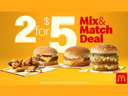 Is lavish food even burger ramly pon tak manpos. Mcdonald S Welcomes Back 2 For 5 Mix Match Deal Chew Boom