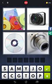 Solution mots de 7 lettres. 4 Images 1 Mot Pochettes Appareil Photo Disque Zoom Android Iphone