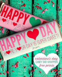 Haunted house halloween treat boxes from mr. Michelle Paige Blogs 10 Free Printable Candy Bar Wrapper Valentines