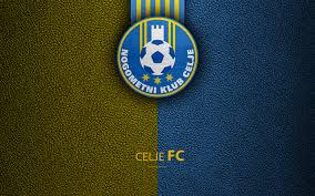 Download Wallpapers Nk Celje 4k Slovenian Football Club Emblem Leather Texture Prvaliga Celje Slovenia Slovenian First Football League Football Besthqw Slowenien Fussball Ligen Emblem