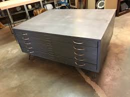 Reorganizing my studio so no longer need it. Flat File Coffee Table 46 3 8 W 35 1 2 D 22 1 8 H From Earthwise Architectual Salvage Tacoma Of Tacoma Wa Attic