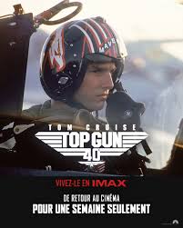 Top Gun revient en IMAX pour son 40e anniversaire, mais pas seulement... Top  Gun: Maverick aussi ! Rendez-vous d&egrave;s le 13 mai pour une semaine seulement.