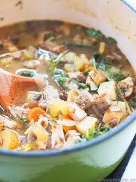 If your slow cooker is broken, let the gentle heat from the oven thicken the sauce and slowly cook the pork into tender shreds in this. Leftover Pork And Potato Soup Don T Waste The Crumbs