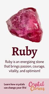 Ruby Healing Properties Benefits Crystalhealing Ruby Meaning Healing Properties Ruby Is An Ene In 2020 Crystals Crystals Healing Properties Crystal Meanings