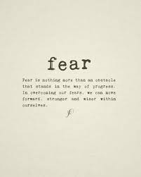So True Fear Quotes Quotes To Live By Words