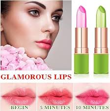 Amazon.com: WYBLZPXZ 2 入蘆薈唇膏,長效滋養保濕唇膏,魔術溫度變色口紅,唇彩,防水啞光潤唇膏化妝B : 美容與個人護理