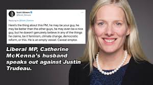 Welcome to the official channel of catherine mckenna mp for ottawa centre mp / députée ottawa centre and canada's minister of the environment and climate cha. He Is An Empty Vessel Catherine Mckenna S Husband Says Trudeau Doesn T Genuinely Believe In Feminism Diverge Media