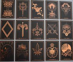 There are 78 cards in the tarot deck and each of them can be interpreted in a certain way. Threads Of Fate Oracle Rose Edition Tarot Cards Art Gold Foil Artwork Oracle