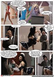 ✅️ Porn comic Halloween Party. Chapter 1. Deranged Aristocrat. Sex comic  couple of beauties ✅️ 