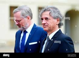 Slovenia's Prime Minister Robert Golob ...