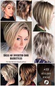 All The Inverted Bob Hairstyles Stacked Choppy Short Curly With Side Bangs With Layers Are Inverted Bob Hairstyles Bob Hairstyles Layered Bob Hairstyles