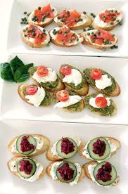 Food Three Ways To Serve Crostini Fingerfood Rezepte Rezepte Fingerfood