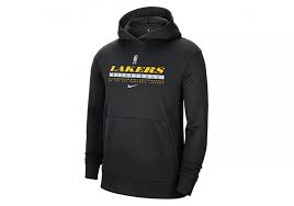 Men's new era heather gray los angeles lakers 2020/21 city edition pullover hoodie reg. Nike Nba Los Angeles Lakers Spotlight Pullover Hoodie Black Fur 62 50 Basketzone Net