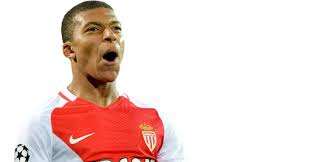 1 kylian mbappé paris saint germain f. Kylian Mbappe Monaco 2017 Png