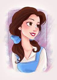 Disney S Belle By Teescha Rinn On Deviantart Disney Princess Anime Disney Princess Drawings Belle Disney Art
