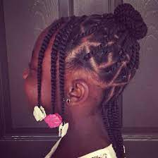 Hot Pink Sweet Pea Gabby Bows 5 Natural Hair Styles Hair Styles Natural Hairstyles For Kids