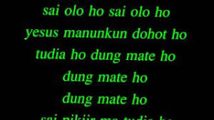 Dimuliakan ditinggikan yesus tuhan 'kau rajaku. Chords For Tudia Ho Dung Mate Ho Lirik