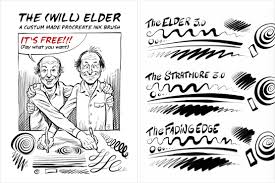 Textured lettering brush by digilense download brush. Lineart Kreatives Aus Linien Aktuelle Lineart Arbeiten