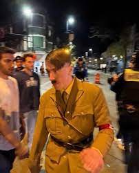 In Wisconsin a man was celebrating Halloween by dressing up as Hitler :  r/facepalm
