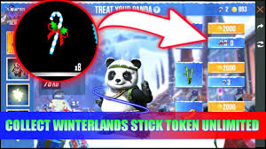 Players freely choose their starting point with their parachute, and aim to stay in the safe zone for as long as possible. How To Collect Winterlands Stick Token In Free Fire Treat Your Panda Free Fire Wemakegamers Youtube