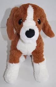 Ikea Gosig Valp Beagle Dog Tan Brown White Plush Stuffed Soft Toy Puppy 12 Toy Puppies Plush Dog Beagle Dog