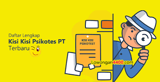 Kisi kisi tes pt hpm. Daftar Lengkap Kisi Kisi Psikotes Pt 2021