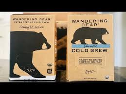 We want to impress you. Wandering Bear Coffee Reviews Organic Cold Brew Mealfinds