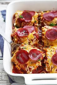The 50 Most Delish Lasagnas Pizza Lasagna Easy Lasagna Recipe Lasagna Rollups