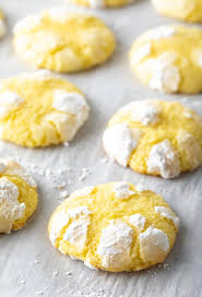 Homemade lemon christmas cookies 16 16. Fluffy Lemon Crinkle Cookies Recipe Video A Spicy Perspective