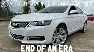 Since its reintroduction to the market in 2014, the chevy impala has been a popular option in the sedan segment. 2020 Chevrolet Impala Premier Startup Review Youtube