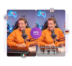 Advanced AI Caption Generator,free and simple - Zeemo AI
