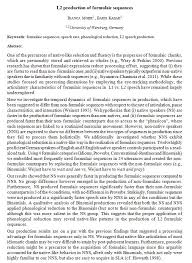 How To Write An Abstract