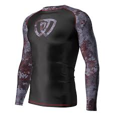 Submission Hunter Long Sleeve Rash Guard Jiu Jitsu Rash