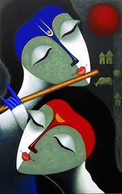 Get krishna artworks from our exclusive collection available finding the perfect radha krishna art piece that energises your personal space spiritually, can be a slightly daunting experience. Pin On Indian Art