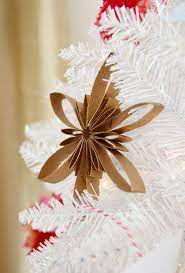 How To 3 Elegant Tree Decorations You Can Make From Recycled Paper Christmas Tree Decorations Diy Diy Paper Christmas Tree Diy Christmas Tree Ornaments