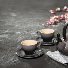 Cappuccino Cups And Saucers Set Of 2 Le Creuset Official Site